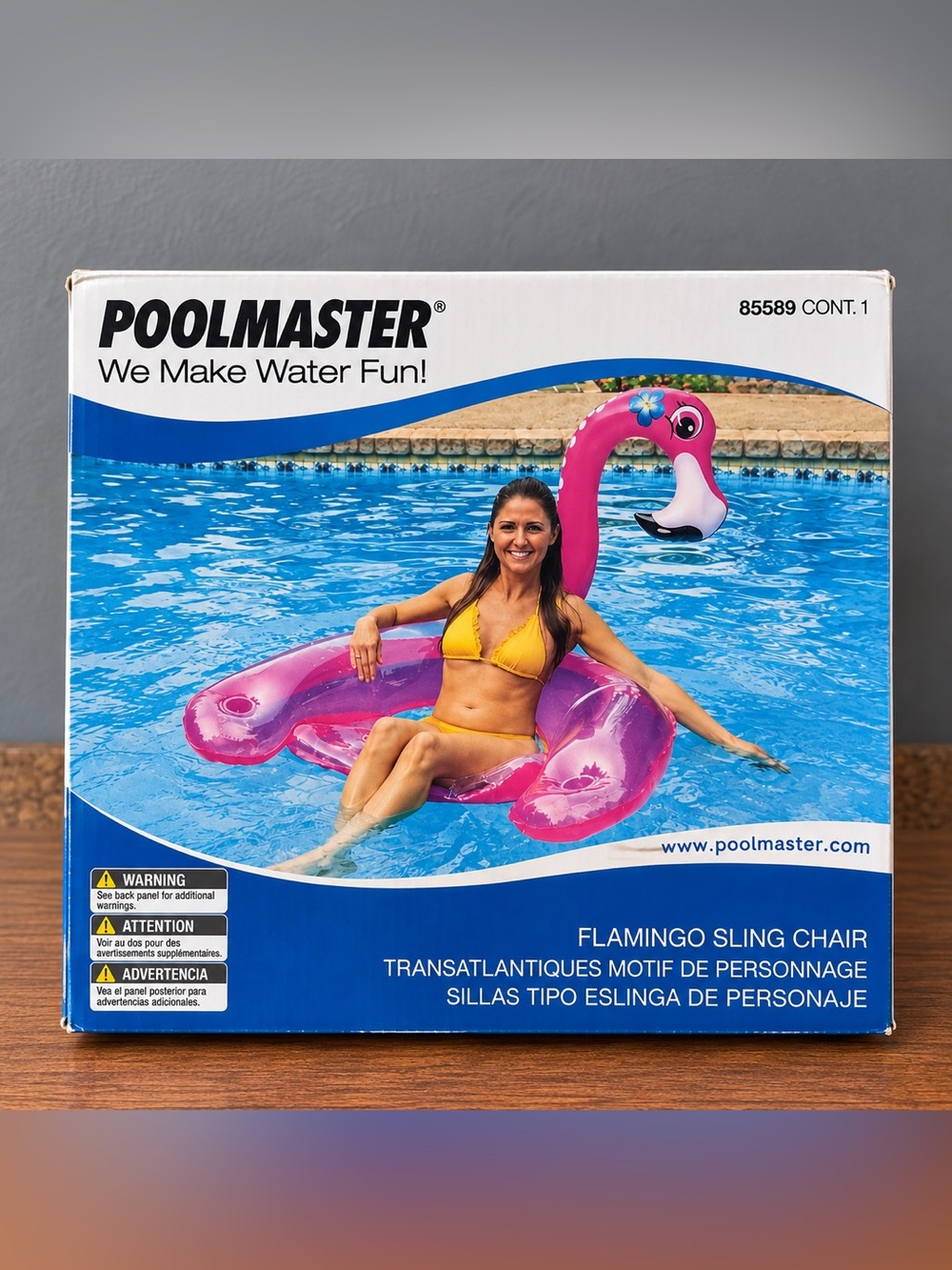 Poolmaster flamingo sling chair (swimming pool float)